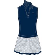 JITTER DRESS Lady blue